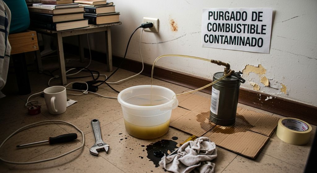 Suministro de diésel correcto y filtrado tras vaciado en San Sebastián De Los Reyes